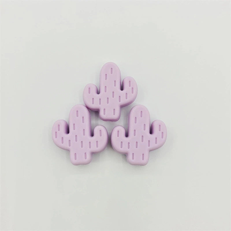 Wholesale 10pcs Cactus Silicone Beads